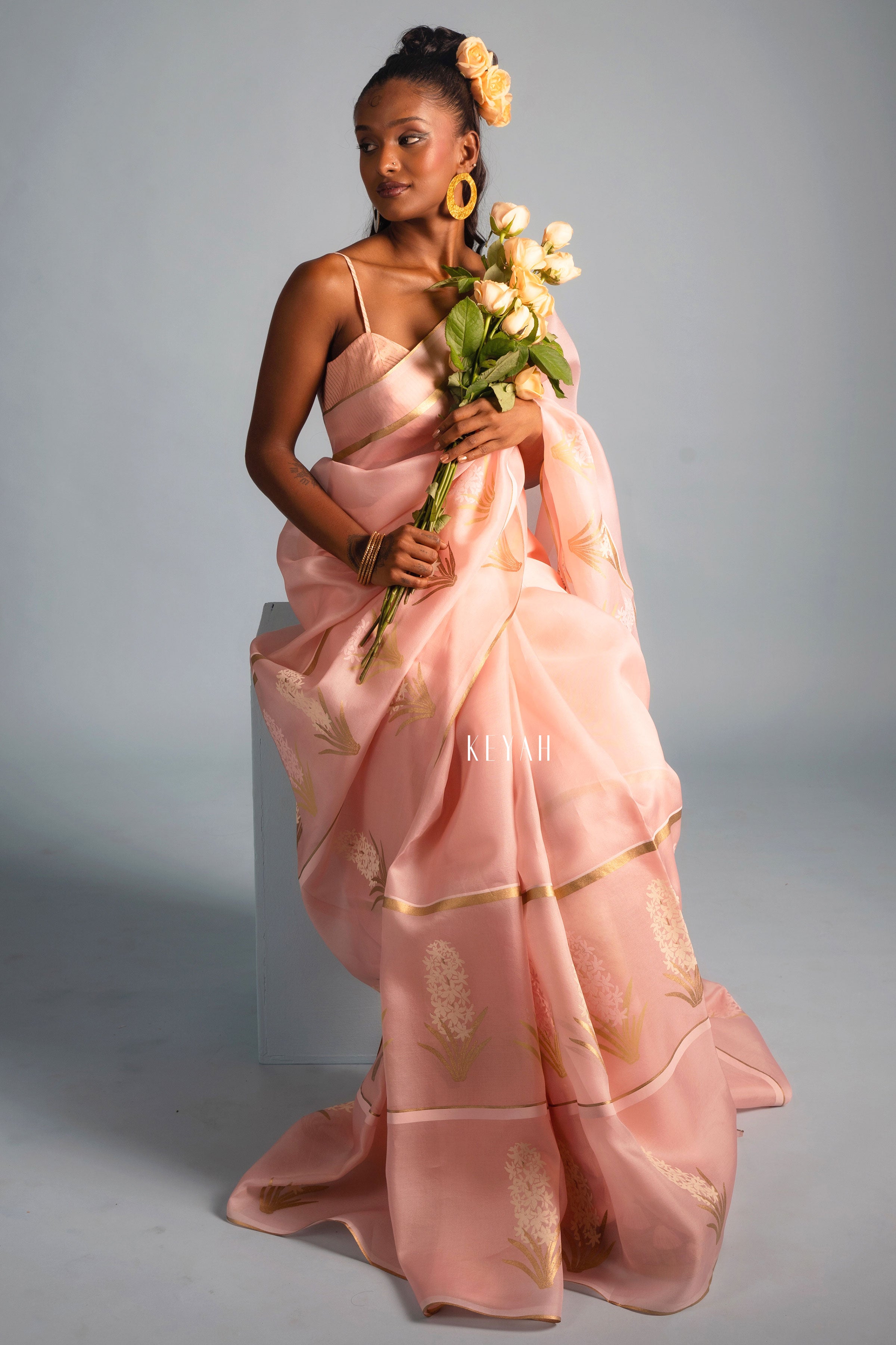 Coral Rose Blooms – KEYAH®